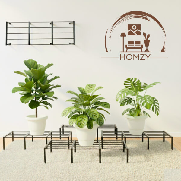 MPS-S4-1 Galvanised Metal Plant Stand Premium